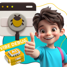 Тестирование & Vibe Debug. Охотники за багами - КИБЕРшкола программирования для детей, компьютерные курсы для школьников, начинающих и подростков - KIBERone г. Ревда