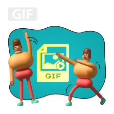 Gif-анимация - КИБЕРшкола программирования для детей, компьютерные курсы для школьников, начинающих и подростков - KIBERone г. Ревда