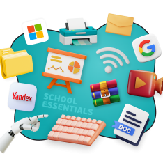 Цифровая база для школьника - КИБЕРшкола программирования для детей, компьютерные курсы для школьников, начинающих и подростков - KIBERone г. Ревда