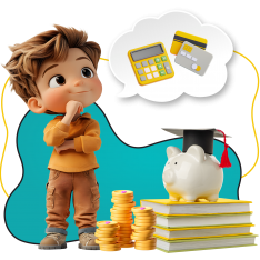 Финансовый интеллект вместе KIBERone - КИБЕРшкола программирования для детей, компьютерные курсы для школьников, начинающих и подростков - KIBERone г. Ревда