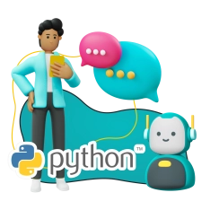 Умный чат-бот на Python на Telegram - КИБЕРшкола программирования для детей, компьютерные курсы для школьников, начинающих и подростков - KIBERone г. Ревда