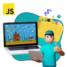 Программирование на JavaScript. Учимся создавать игры! - КИБЕРшкола программирования для детей, компьютерные курсы для школьников, начинающих и подростков - KIBERone г. Ревда